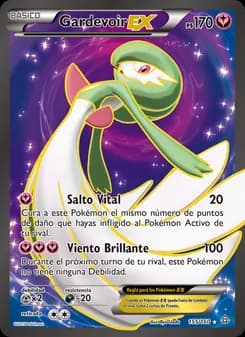 Gardevoir EX card in Spanish