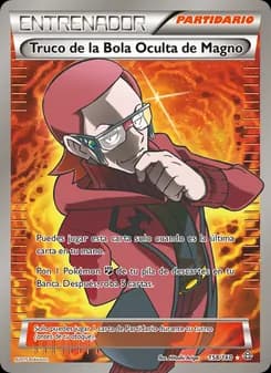 Truco de la Bola Oculta de Magno card in Spanish