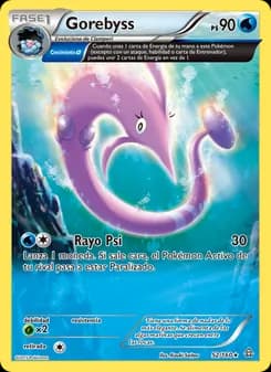 Gorebyss card in Spanish