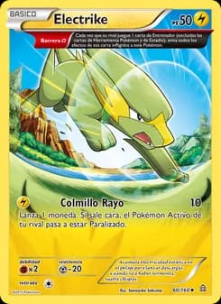 Electrike card in Spanish