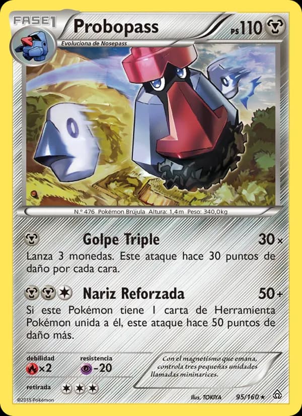 Probopass card in Spanish