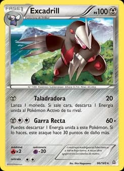 Excadrill card in Spanish