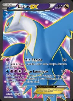 Latios EX card in Spanish