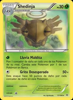 Shedinja card in Spanish