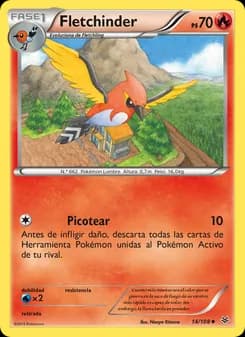 Fletchinder card in Spanish
