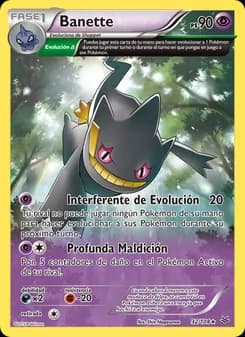 Banette card in Spanish
