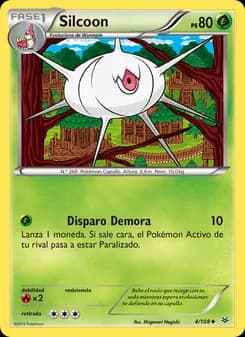 Silcoon card in Spanish