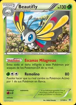Beautifly card in Spanish