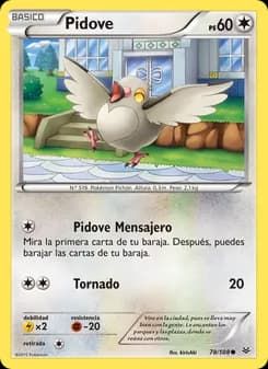 Pidove card in Spanish