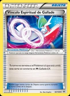 Vínculo Espiritual de Gallade card in Spanish