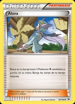 Alana card in Spanish