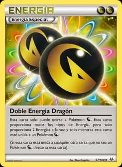 Doble Energía Dragón card in Spanish