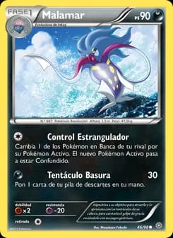 Malamar card in Spanish