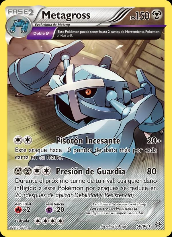 Metagross card in Spanish