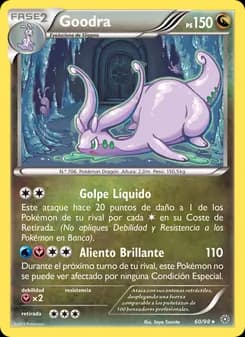 Goodra card in Spanish
