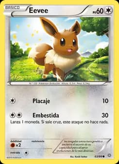Eevee card in Spanish