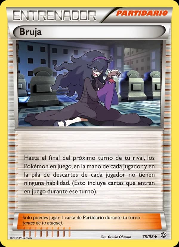 Bruja card in Spanish