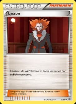 Lysson card in Spanish