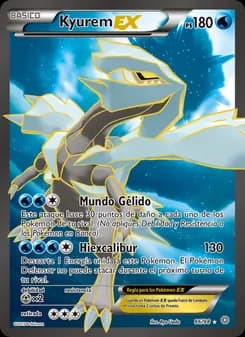 Kyurem EX card in Spanish