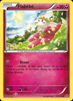Flabébé card in Spanish