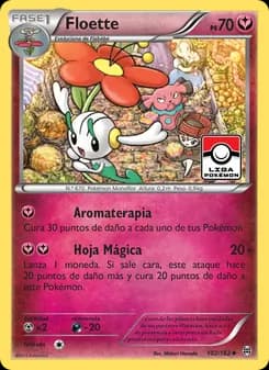 Floette card in Spanish