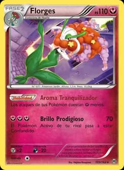 Florges card in Spanish