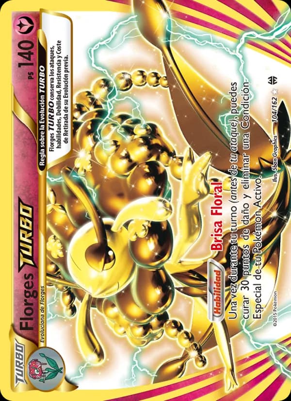 Florges TURBO card in Spanish