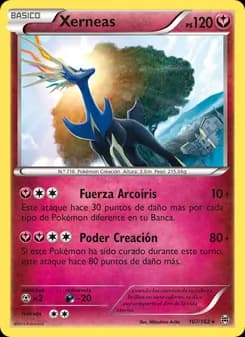 Xerneas card in Spanish