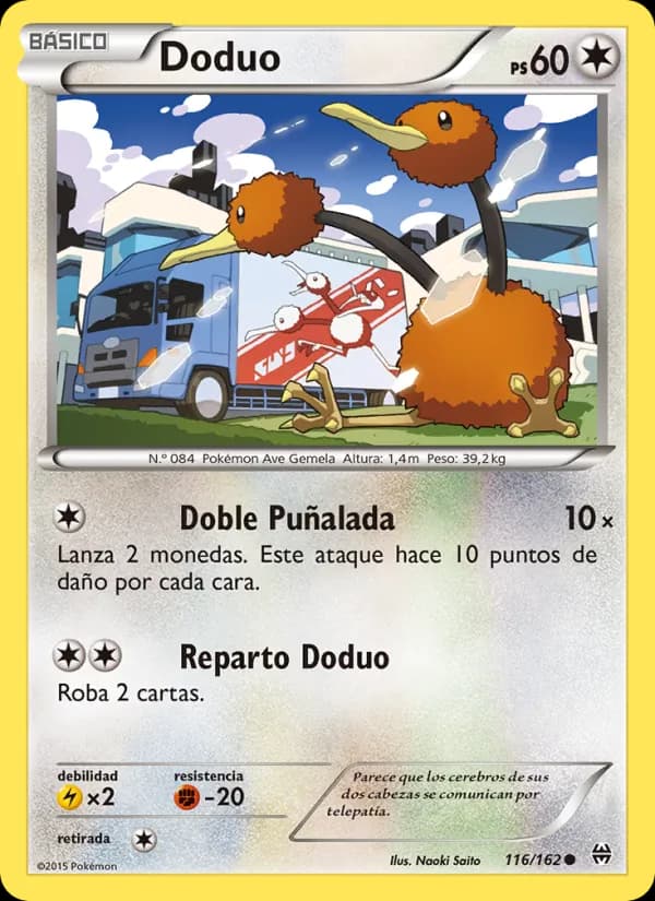 Doduo card in Spanish