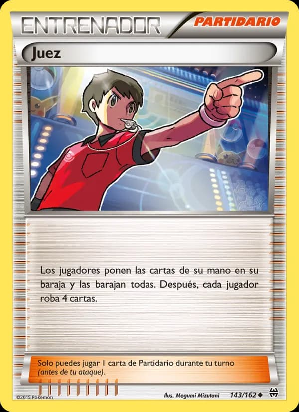 Juez card in Spanish