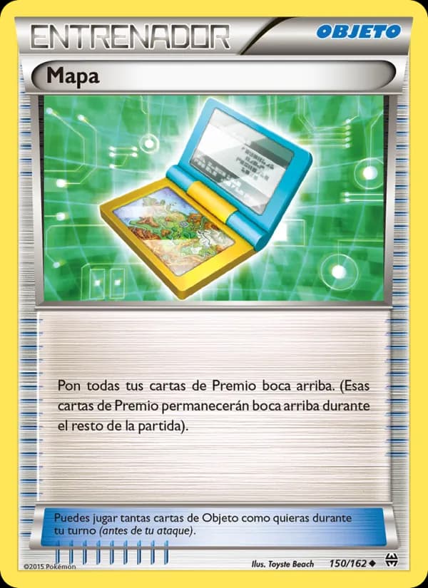 Mapa card in Spanish