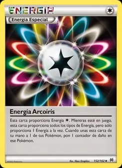 Energía Arcoíris card in Spanish