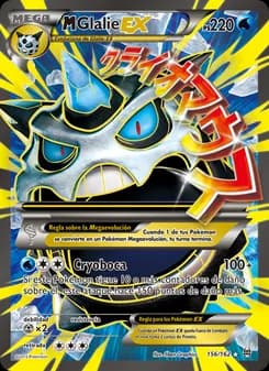 M-Glalie EX card in Spanish