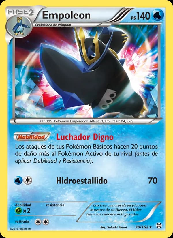Empoleon card in Spanish