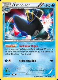 Empoleon card in Spanish