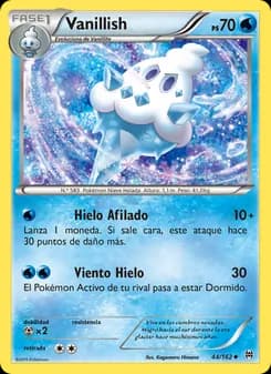 Vanillish card in Spanish