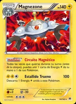 Magnezone card in Spanish