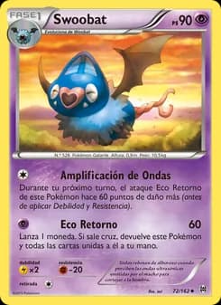 Swoobat card in Spanish