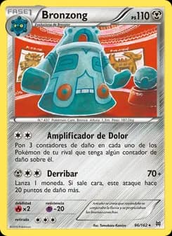 Bronzong card in Spanish
