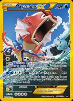 Gyarados EX card in Spanish