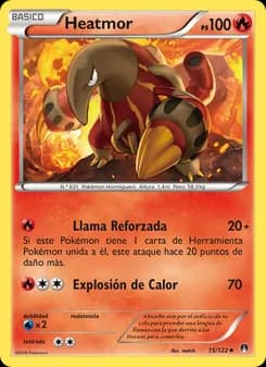 Heatmor card in Spanish