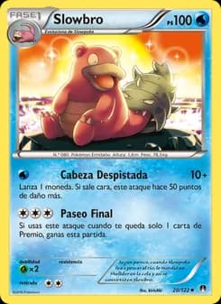 Slowbro card in Spanish