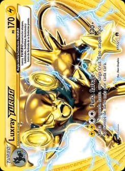 Luxray TURBO card in Spanish