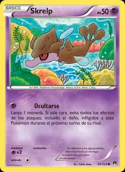 Skrelp card in Spanish
