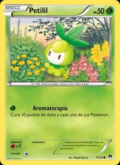 Petilil card in Spanish