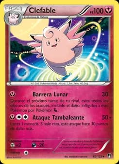 Clefable card in Spanish