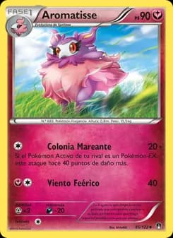 Aromatisse card in Spanish