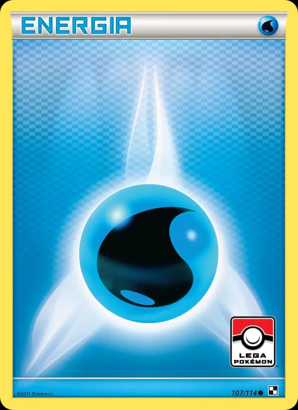 Energia Acqua card in Italian