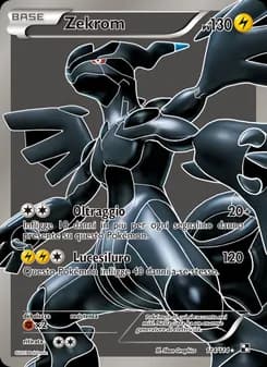 Zekrom card in Italian