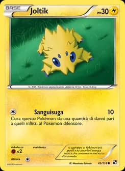 Joltik card in Italian